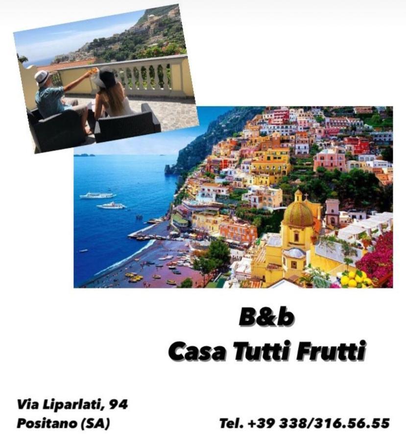 דירות פוזיטנו Casa Tutti Frutti מראה חיצוני תמונה